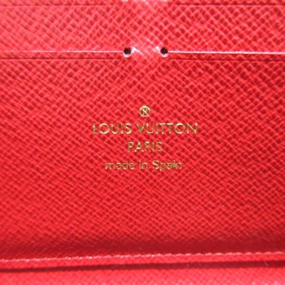LOUIS VUITTON Portefeuille Clmence Cerise Damier Long Wallet 441-040925 - Picture 8 of 8